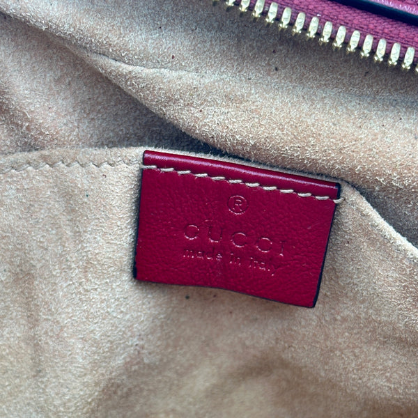Gucci GG Marmont Canvas Camera Bag - Red