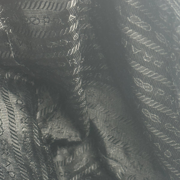 Prada Nylon Backpack - Black with Gold Tone Hardware