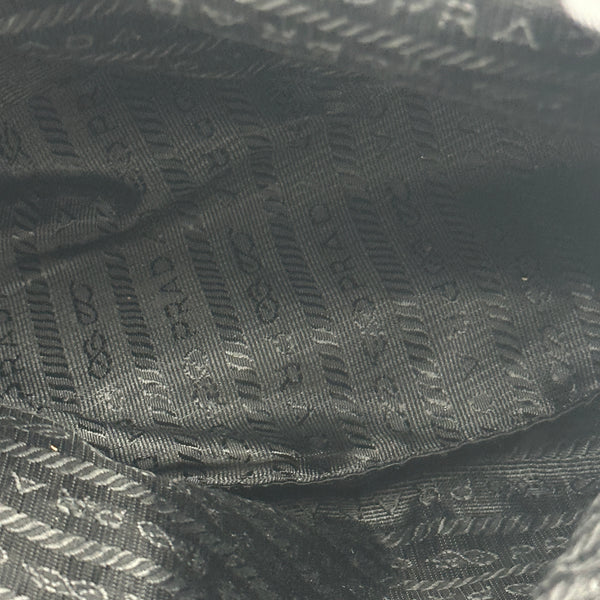 Prada Nylon Backpack - Black with Gold Tone Hardware