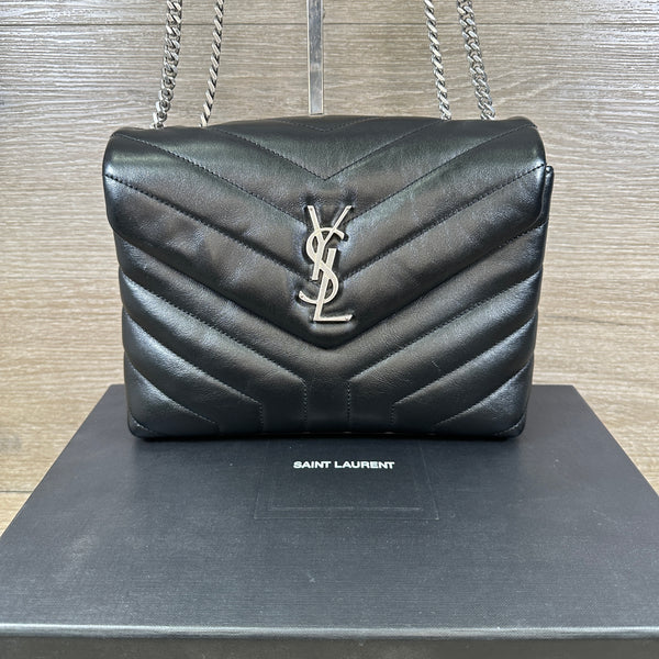 YSL Loulou Small Chain Bag in Quilted "Y" Leather - Chicago Pawners & Jewelers
