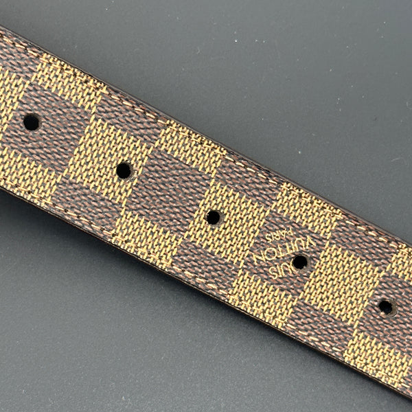 Louis Vuitton Inventeur Reversible Belt - Damier Ebene