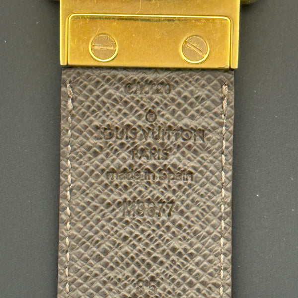 Louis Vuitton Inventeur Reversible Belt - Damier Ebene