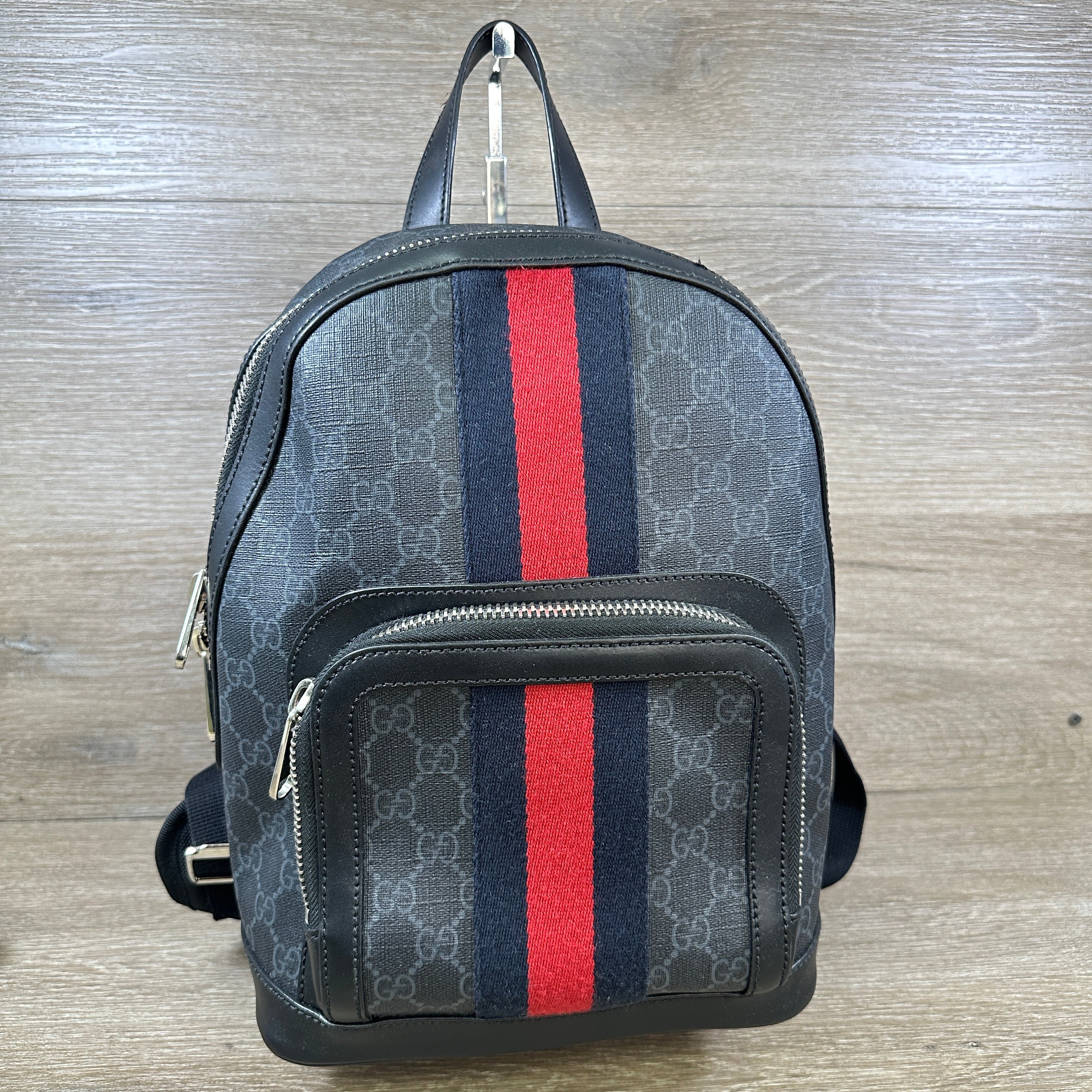Gucci Pre-Owned Navy GG Supreme Canvas Laptop Case, Best Price and Reviews
