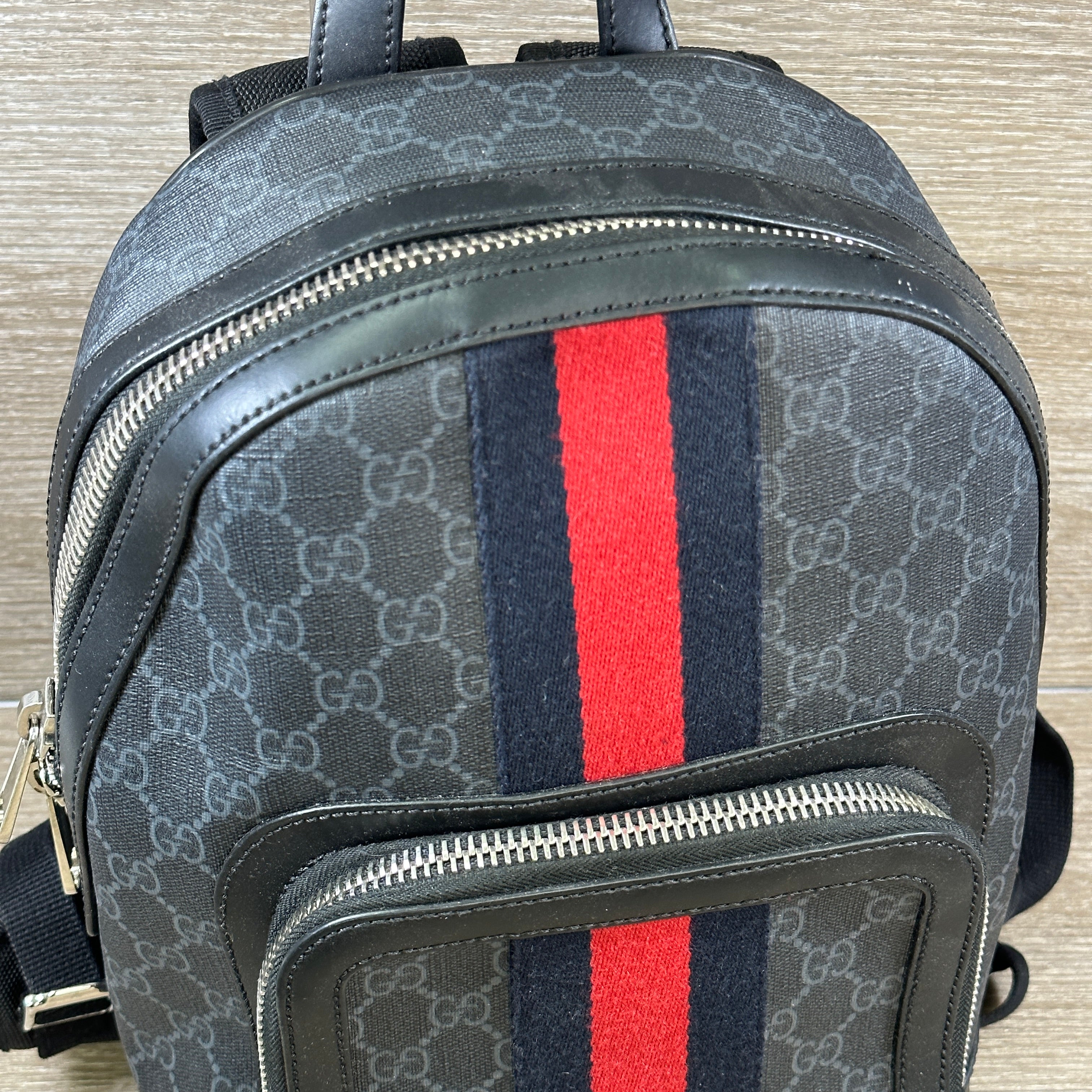 gucci mini black backpack LEATHER GG MARMONT features the emblematic Double G and a faceted chain strap on contemporary designs Gucci Black Matelasse Velvet GG