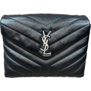 YSL Loulou Small Chain Bag in Quilted "Y" Leather