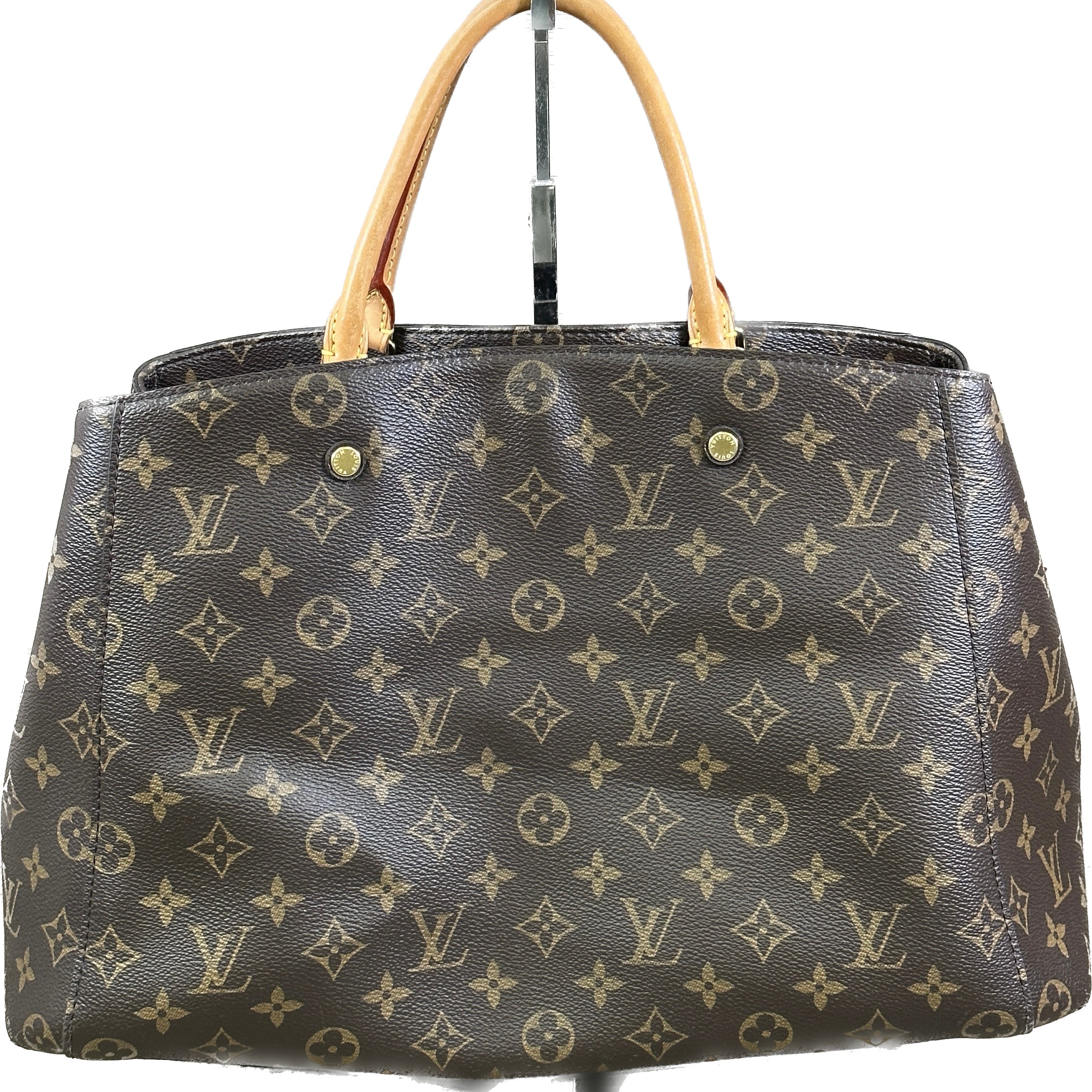 Louis Vuitton Monogram Montaigne MM Satchel or Shoulder Bag - A