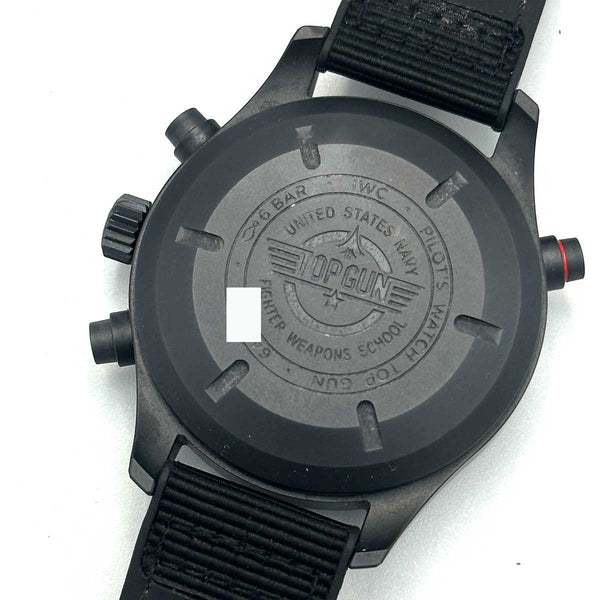 IWC Pilot's Watch Double Chronograph TOP GUN Ceratanium