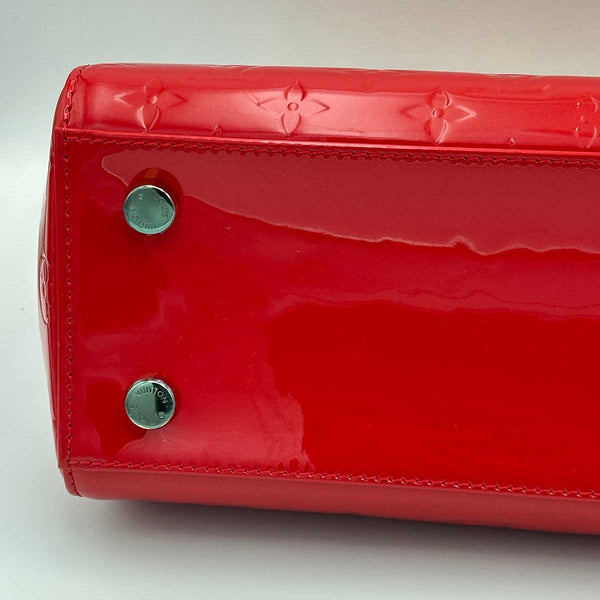 Louis Vuitton Brea MM Red Monogram Vernis