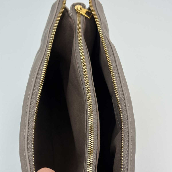 Louis Vuitton Coussin PM Monogram Embossed Shoulder Bag Grey