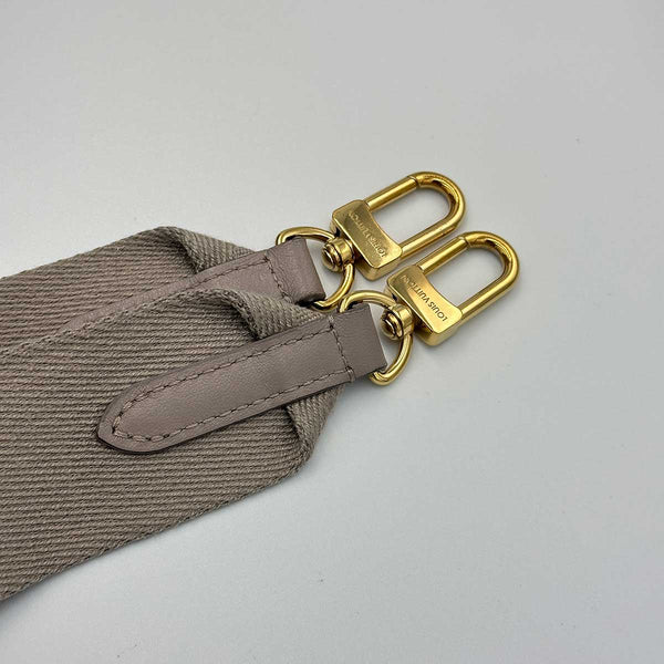 Louis Vuitton Coussin PM Monogram Embossed Shoulder Bag Grey