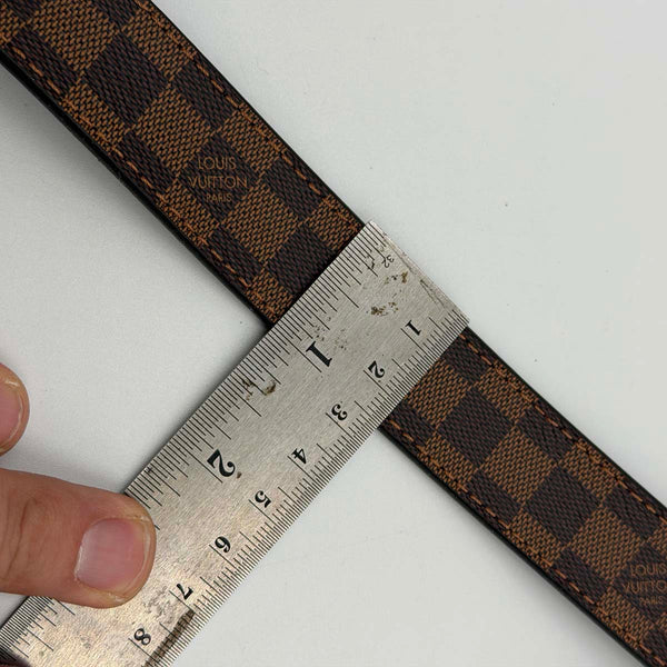 Louis Vuitton Damier Ebene Belt - 25mm - 90/36