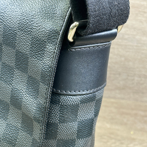 Louis Vuitton District Messenger Bag GM - Damier Graphite - Chicago Pawners & Jewelers