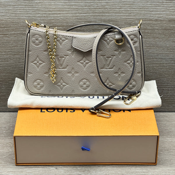 Louis Vuitton Easy Pouch on Strap Monogram Empreinte - Turtledove