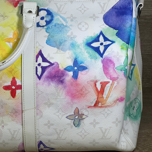 Louis Vuitton Keepall Bandoulière 50 - Monogram Watercolor Multicolor