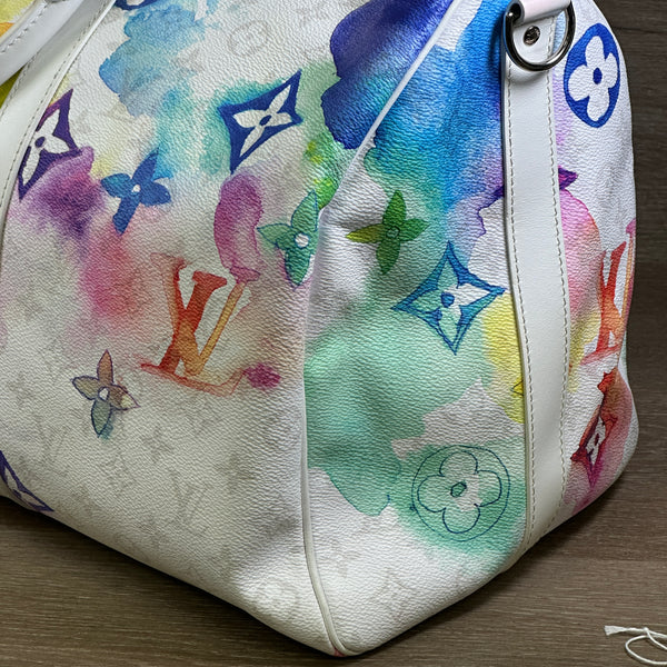 Louis Vuitton Keepall Bandoulière 50 - Monogram Watercolor Multicolor