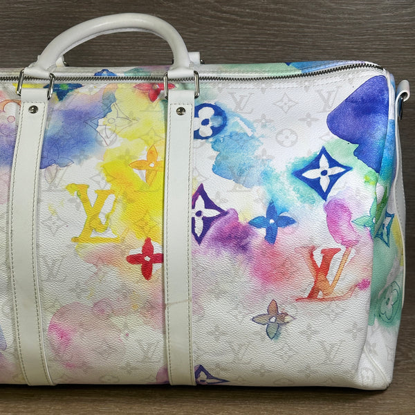 Louis Vuitton Keepall Bandoulière 50 - Monogram Watercolor Multicolor