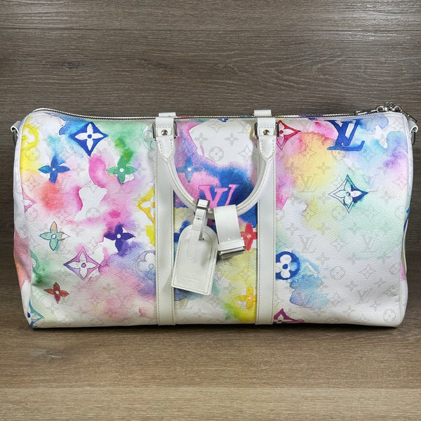 Louis Vuitton Keepall Bandoulière 50 - Monogram Watercolor Multicolor