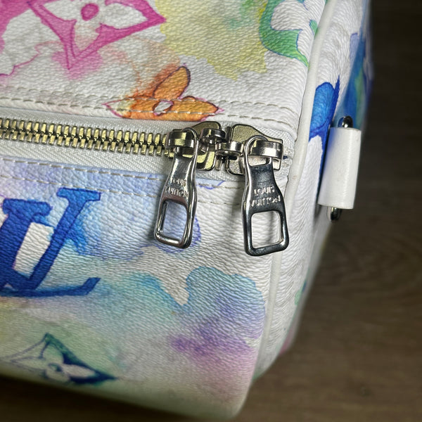 Louis Vuitton Keepall Bandoulière 50 - Monogram Watercolor Multicolor