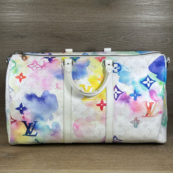 Louis Vuitton Keepall Bandoulière 50 - Monogram Watercolor Multicolor