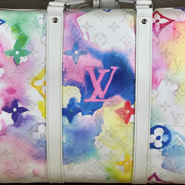 Louis Vuitton Keepall Bandoulière 50 - Monogram Watercolor Multicolor