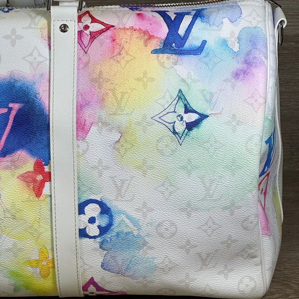 Louis Vuitton Keepall Bandoulière 50 - Monogram Watercolor Multicolor