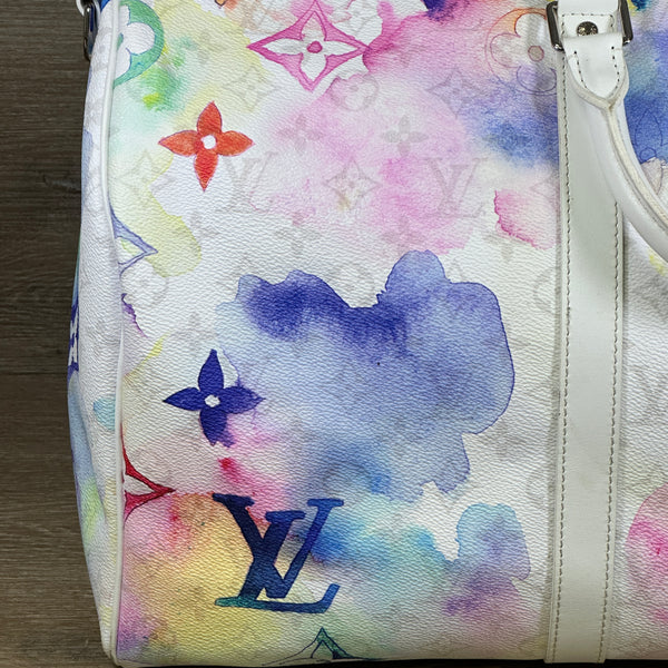 Louis Vuitton Keepall Bandoulière 50 - Monogram Watercolor Multicolor