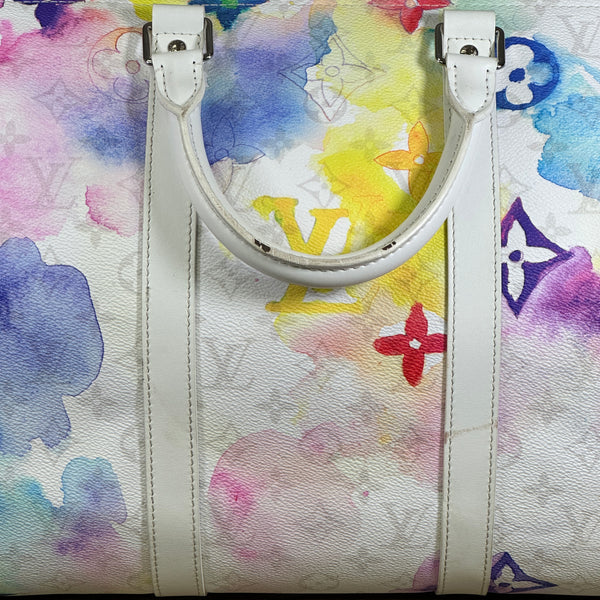 Louis Vuitton Keepall Bandoulière 50 - Monogram Watercolor Multicolor