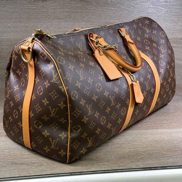 Louis Vuitton Keepall Bandouliere 50 Wavy - Monogram - Virgil Abloh Design