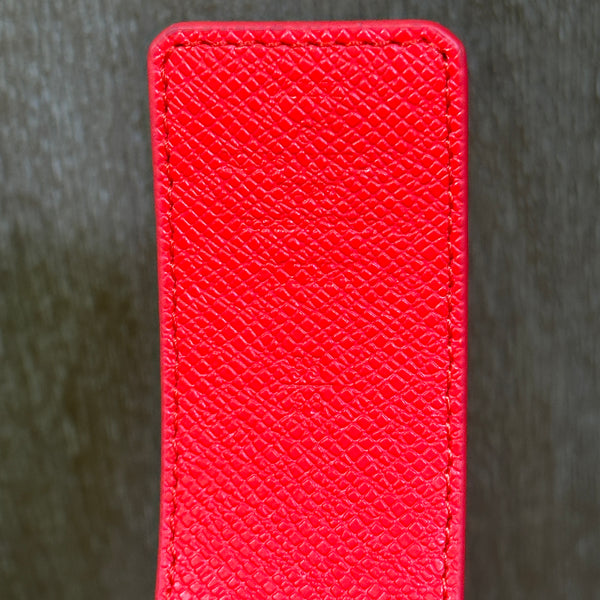 Louis Vuitton LV Initials Belt Red Monogram Reversible - Size 38