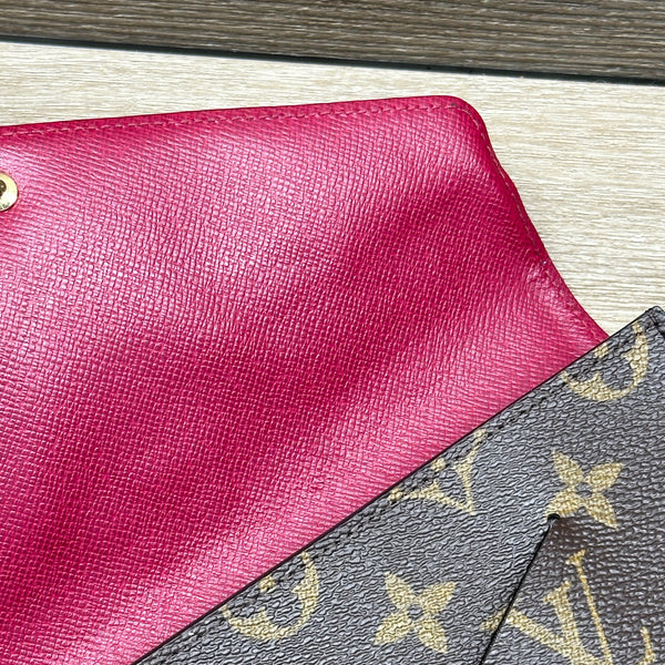 Louis Vuitton Monogram Jeanne Wallet - Fusia - Chicago Pawners & Jewelers