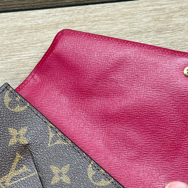 Louis Vuitton Monogram Jeanne Wallet - Fusia - Chicago Pawners & Jewelers