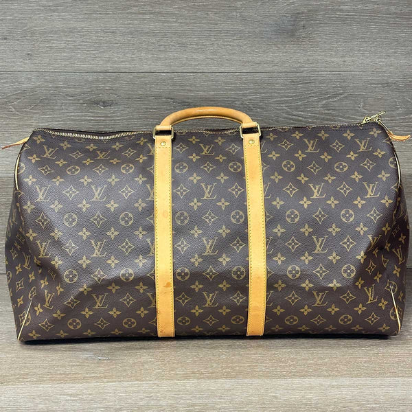Louis Vuitton Monogram Keepall 55 Duffle Bag