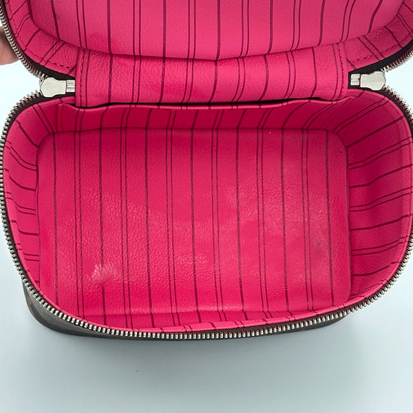 Louis Vuitton Monogram Macassar Nice Mini Vanity Case - Pondichery Pink