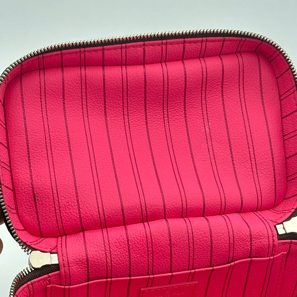 Louis Vuitton Monogram Macassar Nice Mini Vanity Case - Pondichery Pink