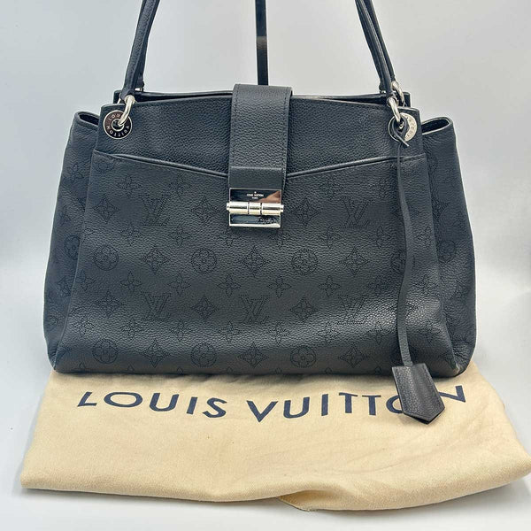 Louis Vuitton Monogram Mahina Sevres Shoulder Bag - Black