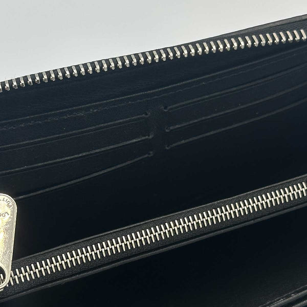 Louis Vuitton Monogram Mahina Zippy Wallet - Black