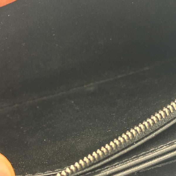 Louis Vuitton Monogram Mahina Zippy Wallet - Black