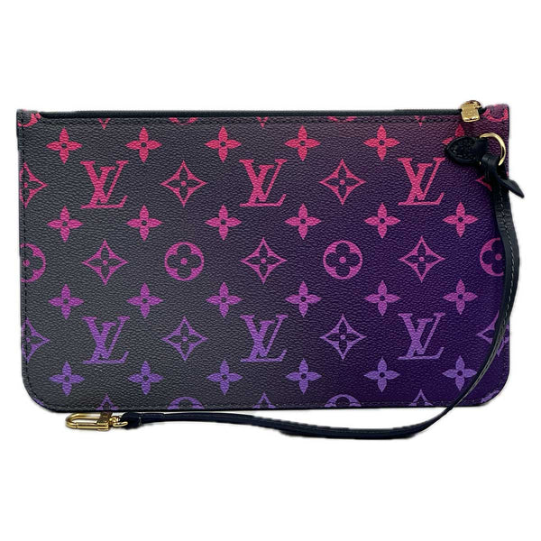 Louis Vuitton Monogram Spring In the City Neverfull Pochette - Midnight Fuchsia
