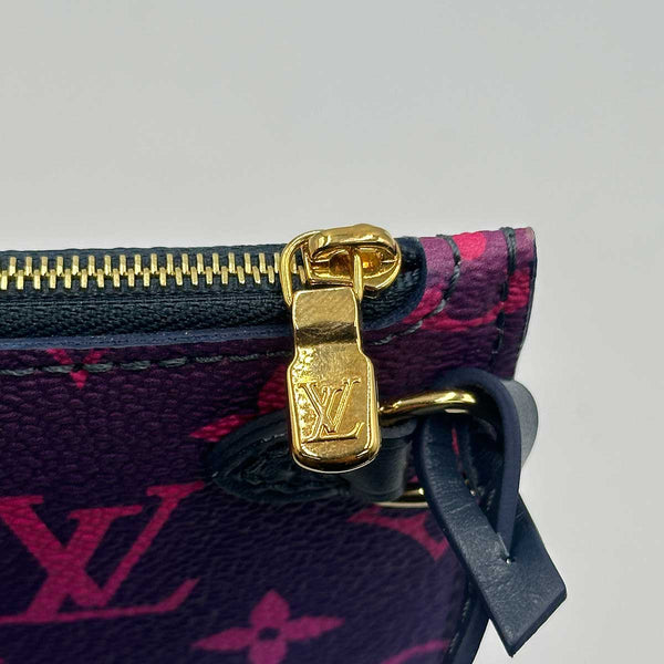 Louis Vuitton Monogram Spring In the City Neverfull Pochette - Midnight Fuchsia