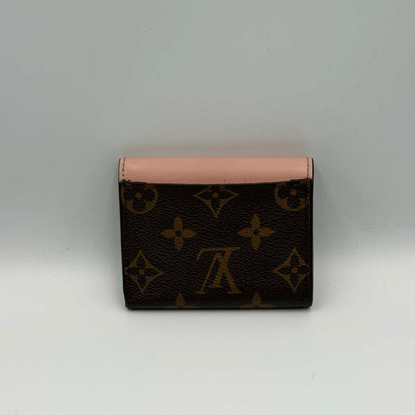 Louis Vuitton Monogram Zoe Wallet Rose Ballerine