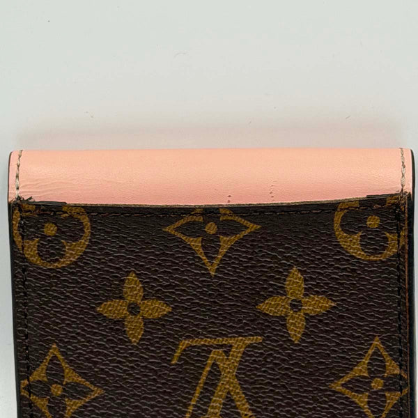 Louis Vuitton Monogram Zoe Wallet Rose Ballerine