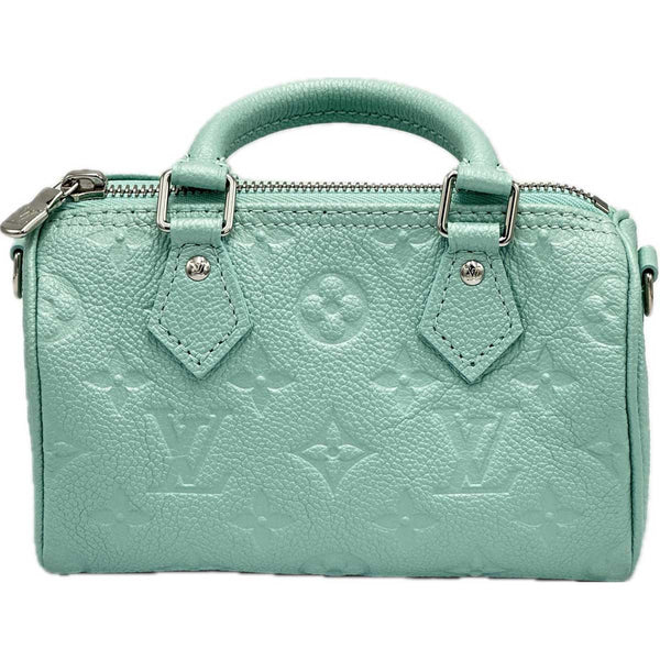 Louis Vuitton Nano Speedy Empreinte Pearly Lagoon