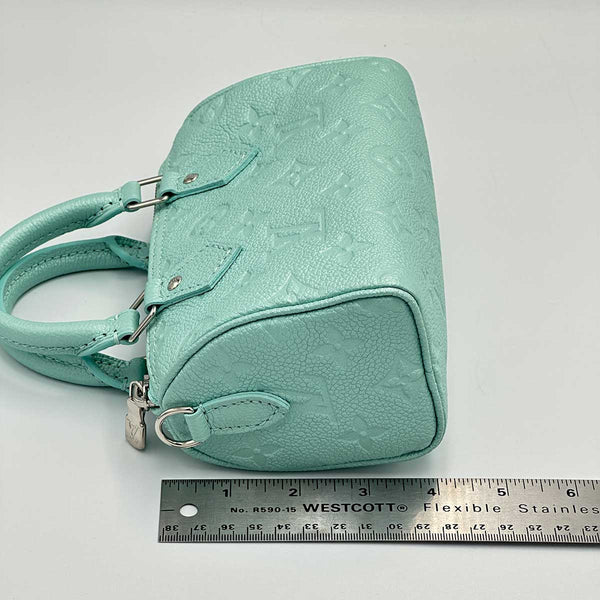 Louis Vuitton Nano Speedy Empreinte Pearly Lagoon