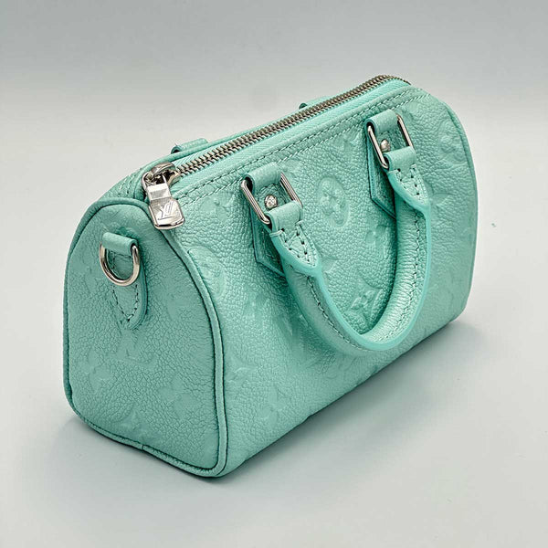 Louis Vuitton Nano Speedy Empreinte Pearly Lagoon
