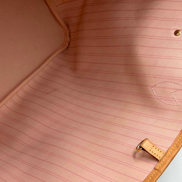 Louis Vuitton Neverfull Damier Azur - MM - Rose Ballerine