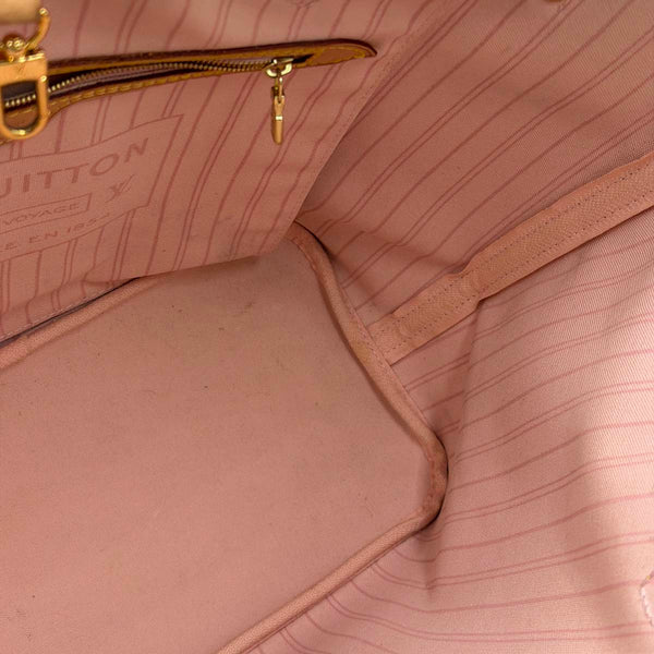 Louis Vuitton Neverfull Damier Azur - MM - Rose Ballerine