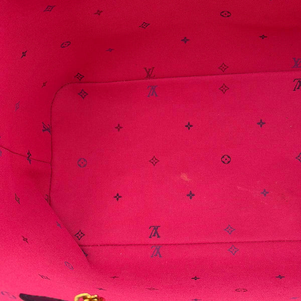 Louis Vuitton Neverfull MM - Giant Monogram - Spring In The City - Midnight Fuschia