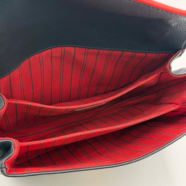 Louis Vuitton Pochette Metis - Monogram Empreinte - Marine Rouge