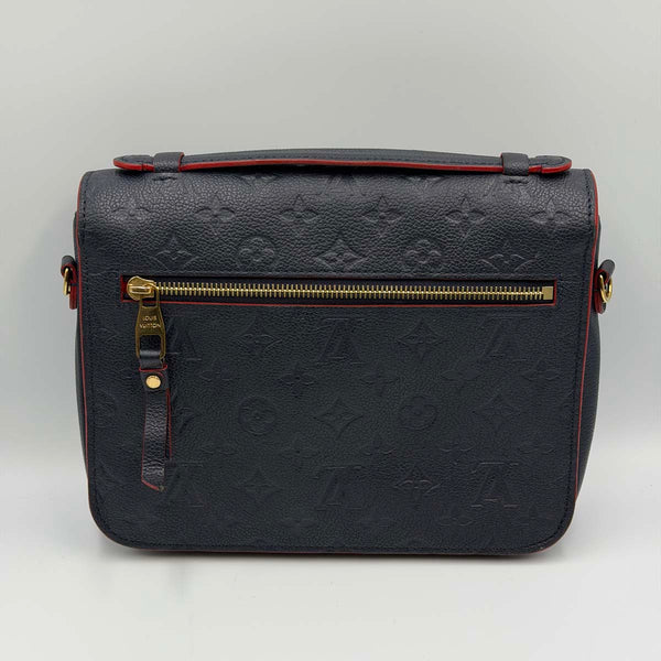 Louis Vuitton Pochette Metis - Monogram Empreinte - Marine Rouge