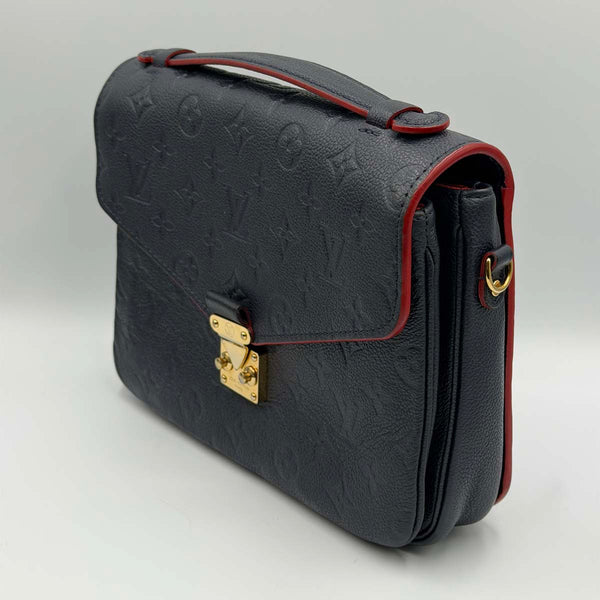 Louis Vuitton Pochette Metis - Monogram Empreinte - Marine Rouge